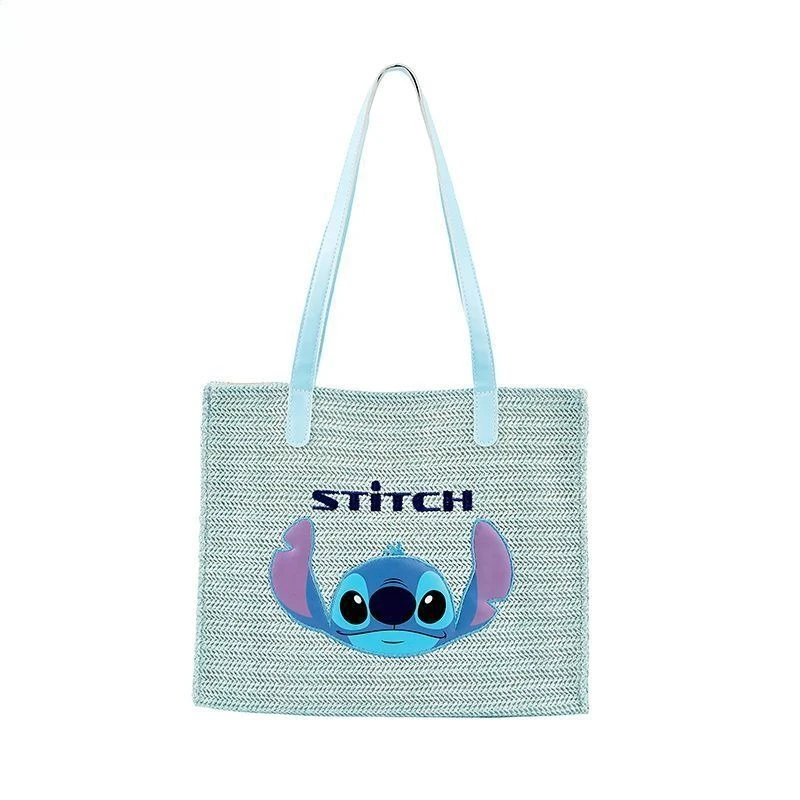 Disney Handwoven Tote Bag Women Large Capacity Spacious Cute Adorable Cartoon Stitch Casual Daily Use Shoulder Bag
Disney Handwoven Tote Bag Women Large Capacity Spacious Cute Adorable Cartoon Stitch Casual Daily Use Shoulder Bag