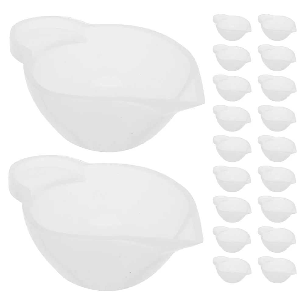 20 Pcs Silicone Dispensing Cup Mixing Bowl for Resin Epoxy Cups DIY Crafts Supply Pack Supplies Silica Gel
20 Pcs Silicone Dispensing Cup Mixing Bowl for Resin Epoxy Cups DIY Crafts Supply Pack Supplies Silica Gel