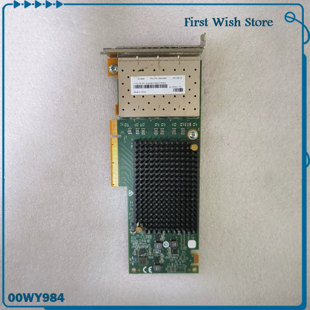 16G 4-port HBA fiber 10-gigabit network card 00WY984 01AC487
16G 4-port HBA fiber 10-gigabit network card 00WY984 01AC487