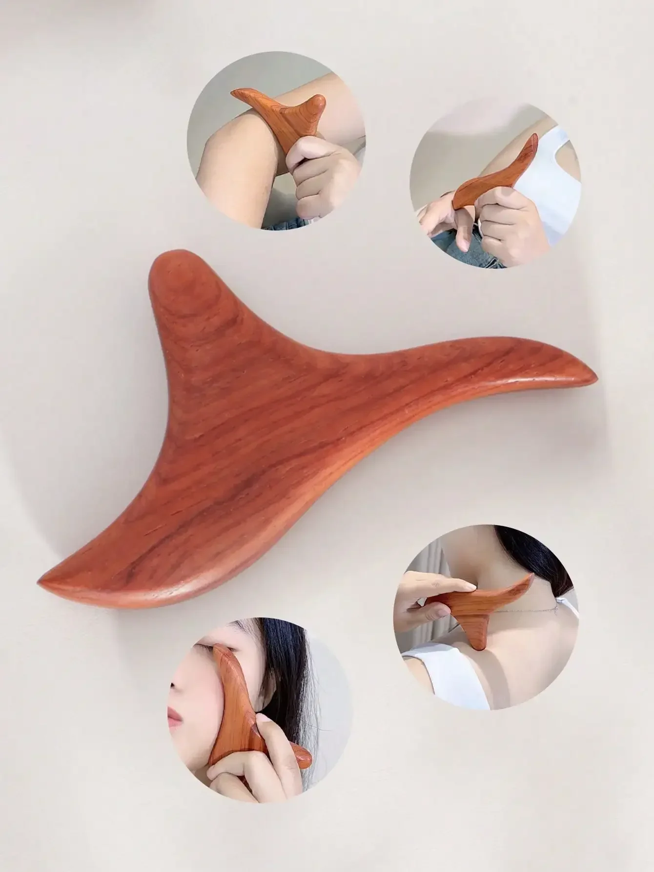 1pc Wood Trigger Point Massage Gua Sha Tools,Professional Lymphatic Drainage Tools,Wood Therapy Massage Tools For Back
1pc Wood Trigger Point Massage Gua Sha Tools,Professional Lymphatic Drainage Tools,Wood Therapy Massage Tools For Back
