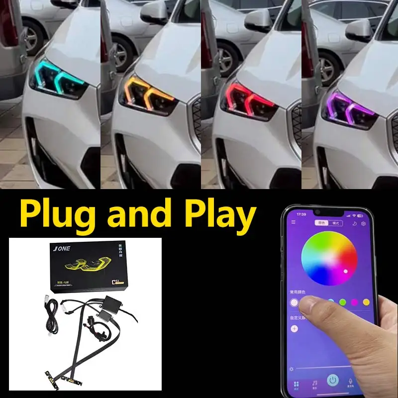 For BMW X1 U11 X2 U12 RGB daytime running lights yellow light red yellow LED module DRL 2022-2024 yellow light
For BMW X1 U11 X2 U12 RGB daytime running lights yellow light red yellow LED module DRL 2022-2024 yellow light