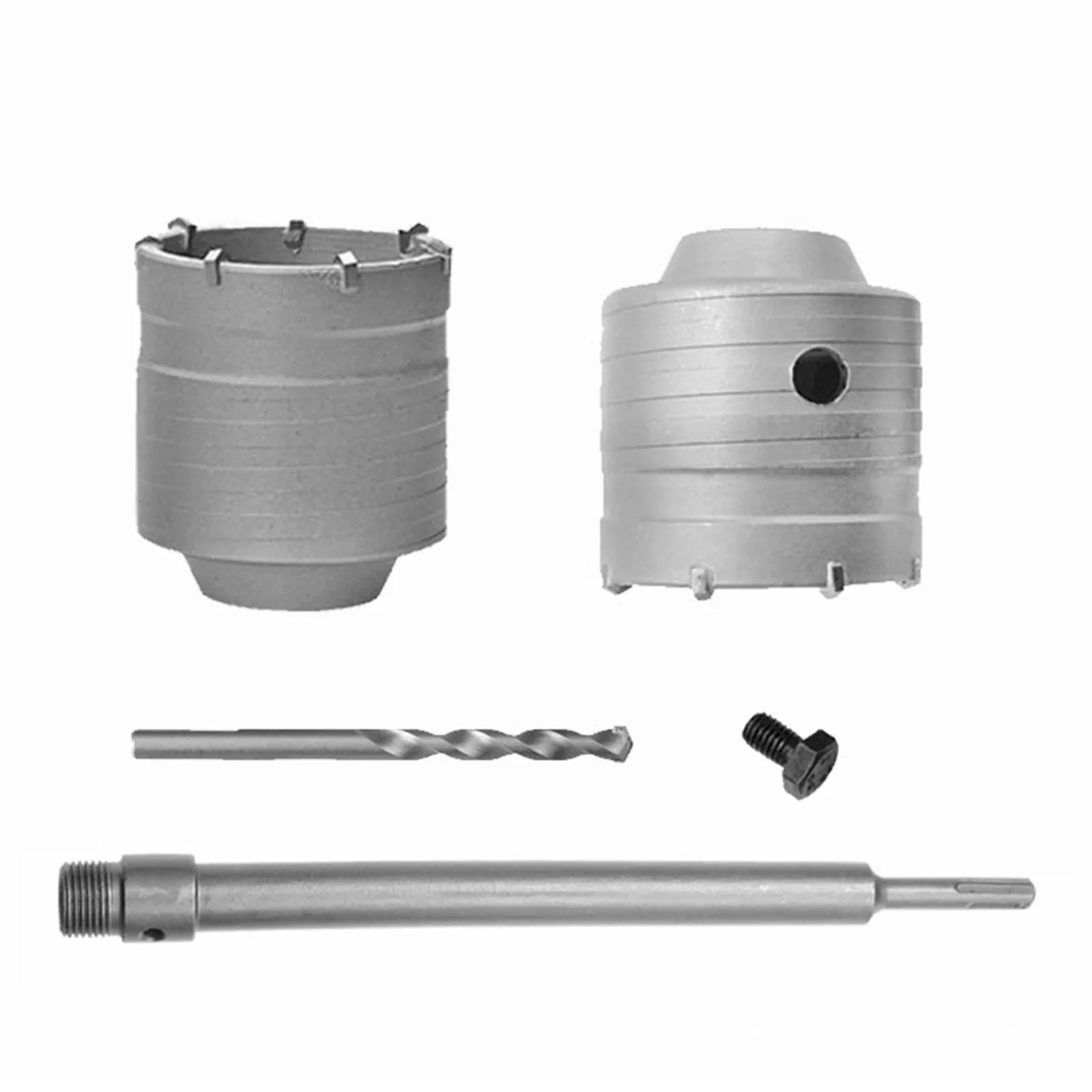 Diamond Core Drill Bit for Concrete Wall, Professional Hole Saw for Masonry and Brick, Heavy Duty Opening Tool with Arbor
Diamond Core Drill Bit for Concrete Wall, Professional Hole Saw for Masonry and Brick, Heavy Duty Opening Tool with Arbor