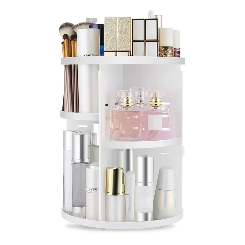 AS60-360 Rotating Makeup Organizer,DIY Adjustable Holder,Foldable Cosmetic Storage Display Box
AS60-360 Rotating Makeup Organizer,DIY Adjustable Holder,Foldable Cosmetic Storage Display Box