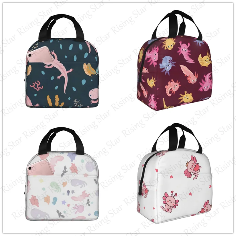 Axolotl animal cute Lunch bag insulated lunch box bag students and office workers carry lunchs box bag insulated Lunch Pack
Axolotl animal cute Lunch bag insulated lunch box bag students and office workers carry lunchs box bag insulated Lunch Pack