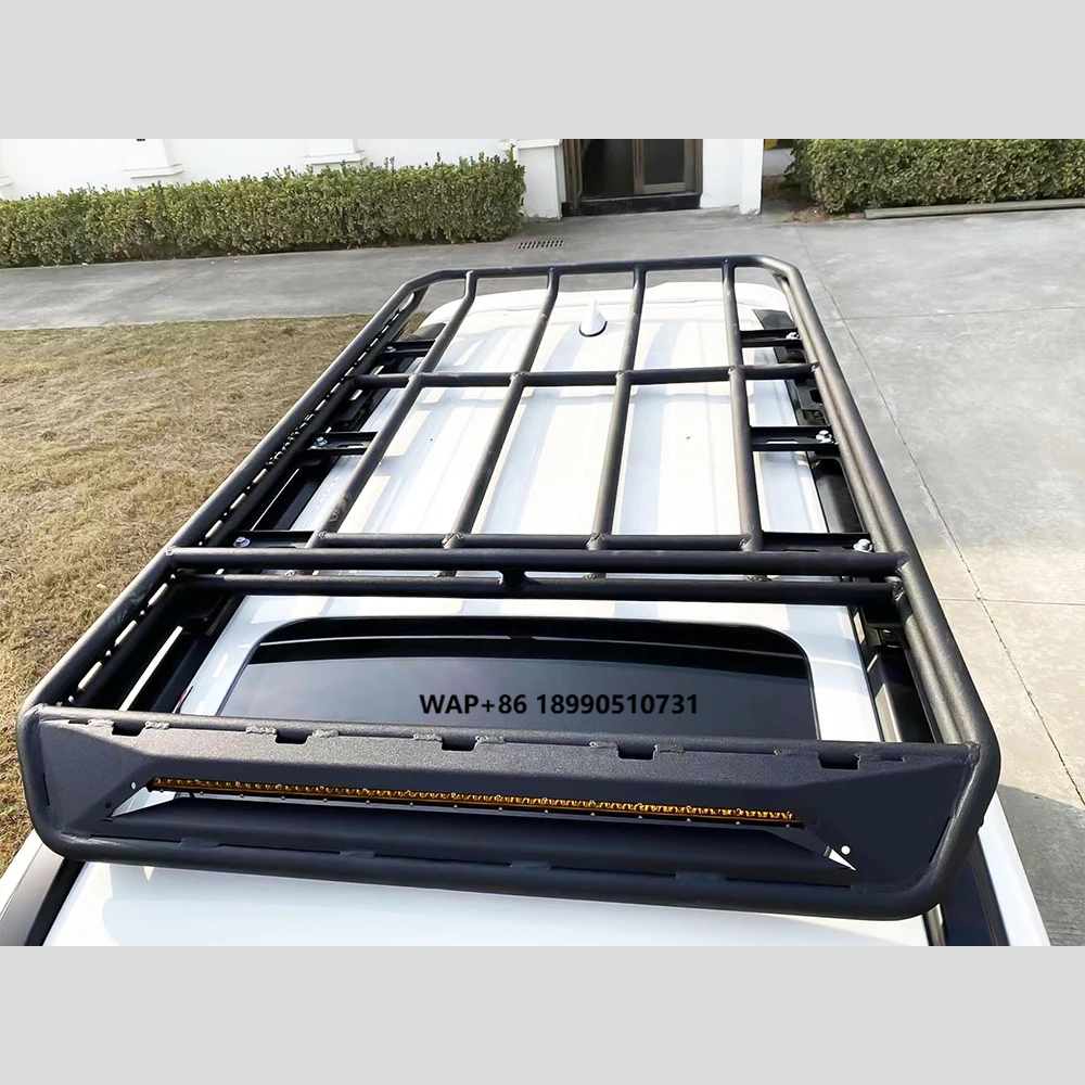 Heavy Duty Custom Manganese Steel Universal Fit Black Steel Roof Rack Basket SUV Cargo Carrier for Terra
Heavy Duty Custom Manganese Steel Universal Fit Black Steel Roof Rack Basket SUV Cargo Carrier for Terra