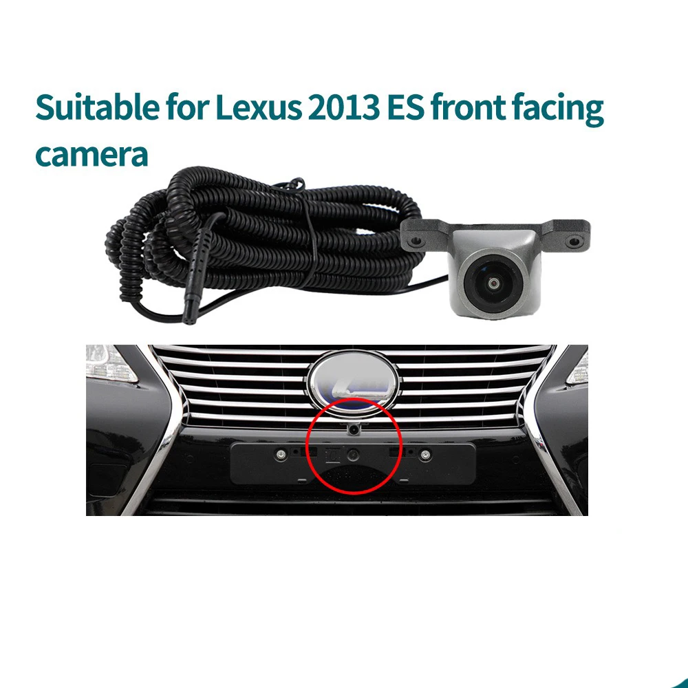 AHD 1080P Night Vision 150° Car Front View Camera for Lexus 2013 ES Fisheye Lens Waterproof Parking Monitoring System
AHD 1080P Night Vision 150° Car Front View Camera for Lexus 2013 ES Fisheye Lens Waterproof Parking Monitoring System