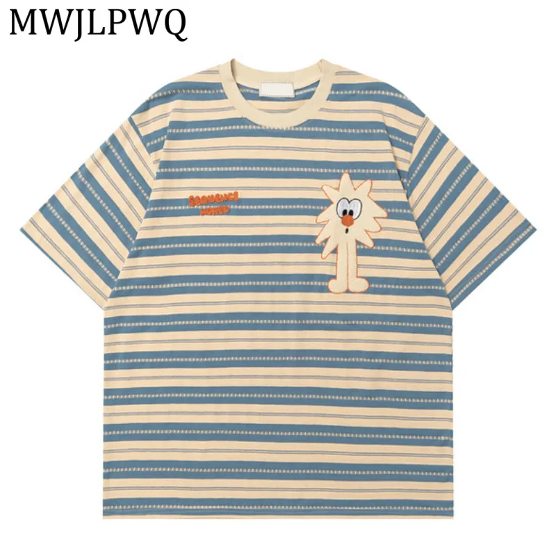 MWJLPWQ American Retro College Style Striped Sports T-Shirt For Men Short Sleeve Vintage Street Couple Ins Summer Tops 15747
MWJLPWQ American Retro College Style Striped Sports T-Shirt For Men Short Sleeve Vintage Street Couple Ins Summer Tops 15747