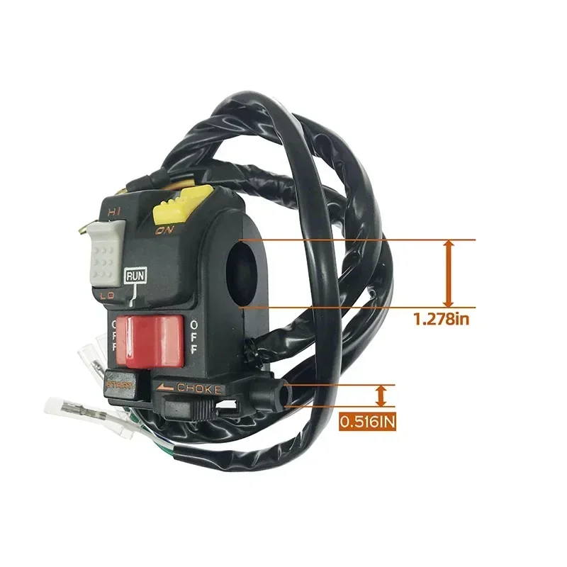 Start Light Kill Switch for Honda TRX 300 Atv Fourtrax 1988-95 35020-HC4-004
Start Light Kill Switch for Honda TRX 300 Atv Fourtrax 1988-95 35020-HC4-004