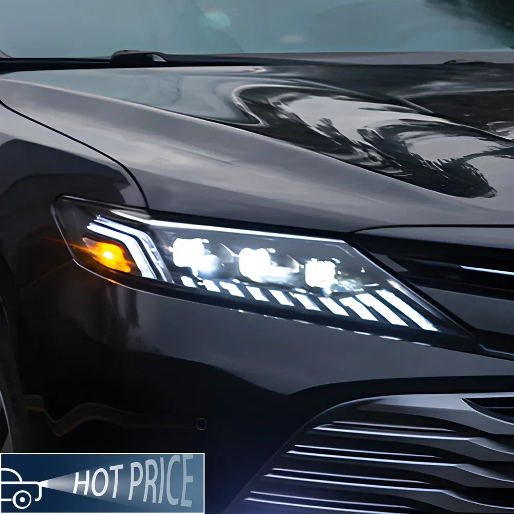 Автомобильные лампы для Toyota Camry 8th 2018-2023, светодиодные автомобильные фары в сборе, обновленная высококачественная динамическая 3 линзы проектора, аксессуары
Автомобильные лампы для Toyota Camry 8th 2018-2023, светодиодные автомобильные фары в сборе, обновленная высококачественная динамическая 3 линзы проектора, аксессуары