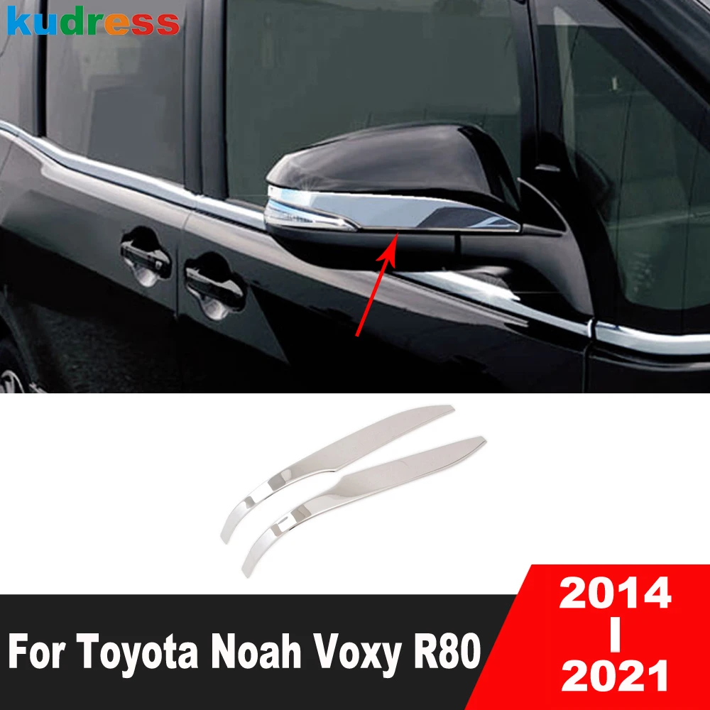 Rearview Mirror Cover Trim For Toyota Noah Voxy 80 2014 2015 2016 2017 2018-2021 Steel Car Side Mirror Molding Strip Accessories
Rearview Mirror Cover Trim For Toyota Noah Voxy 80 2014 2015 2016 2017 2018-2021 Steel Car Side Mirror Molding Strip Accessories