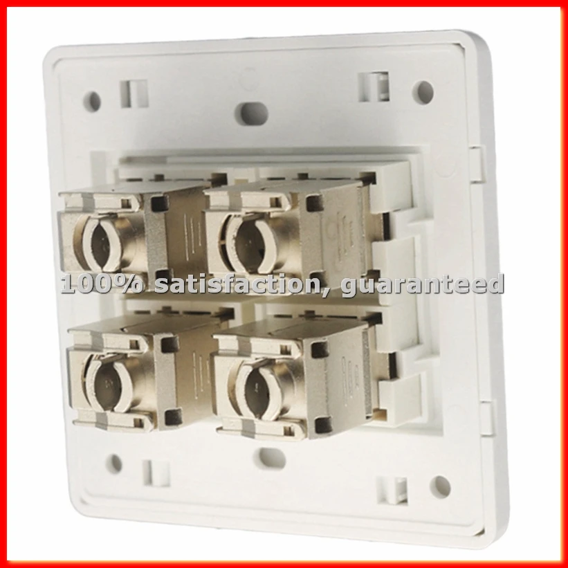 Настенная панель для сетевых розеток CAT6A RJ45 с 4 разъемами, экранированная, 86x86 мм, для установки в стену - A31R
Настенная панель для сетевых розеток CAT6A RJ45 с 4 разъемами, экранированная, 86x86 мм, для установки в стену - A31R