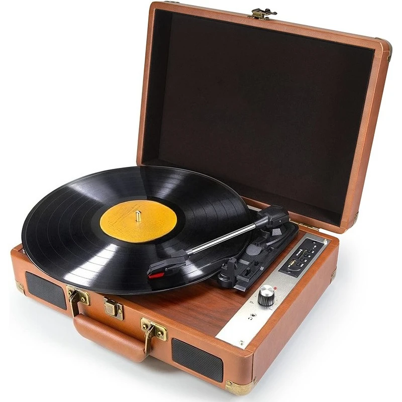 European retro phonograph, living room decorative record player, home Bluetooth audio record player
European retro phonograph, living room decorative record player, home Bluetooth audio record player