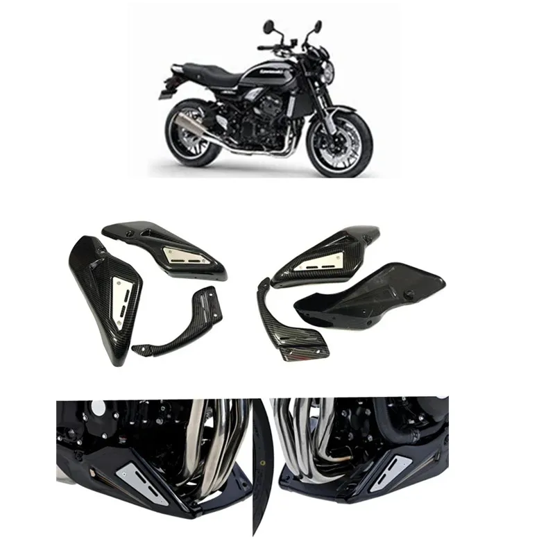 Для KAWASAKI Z900RS 2018 + кожух шасси двигателя мотоцикла, обтекатель, защитный кожух выхлопного щита-водяной знак, углеродное волокно
Для KAWASAKI Z900RS 2018 + кожух шасси двигателя мотоцикла, обтекатель, защитный кожух выхлопного щита-водяной знак, углеродное волокно