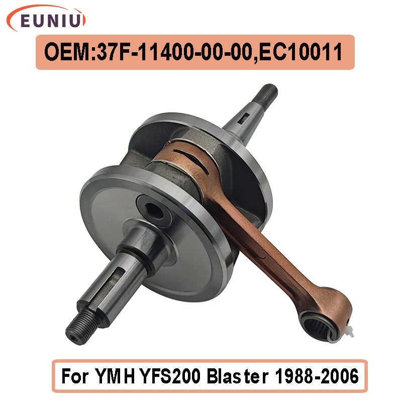 Motor Parts Crankshaft Assembly For YMH YFS200 Blaster 1988-2006 37F-11400-00-00 Connecting Rod Shaft
Motor Parts Crankshaft Assembly For YMH YFS200 Blaster 1988-2006 37F-11400-00-00 Connecting Rod Shaft