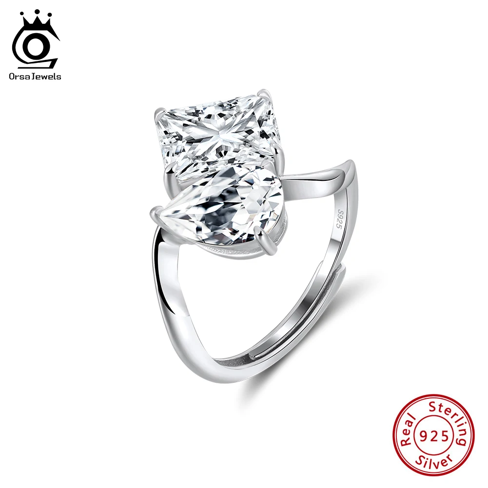 ORSA JEWELS Классические открытые кольца с блестящим цирконом, женские элегантные кольца из стерлингового серебра 925 пробы с цирконием на палец, свадебные украшения, высокое качество LZR42
ORSA JEWELS Классические открытые кольца с блестящим цирконом, женские элегантные кольца из стерлингового серебра 925 пробы с цирконием на палец, свадебные украшения, высокое качество LZR42