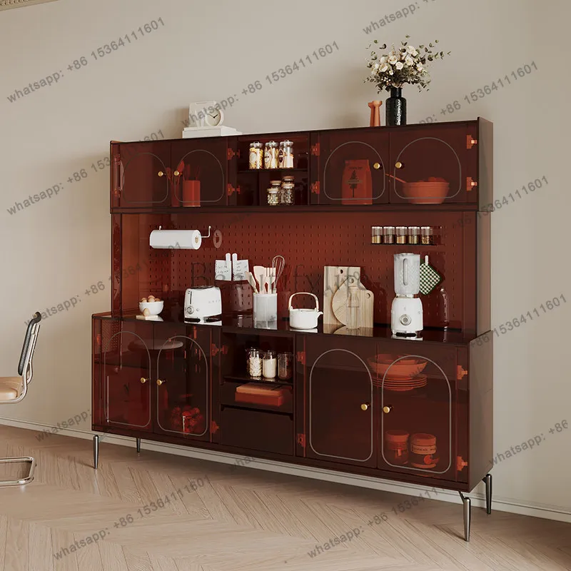Light luxury dining side cabinet integrated against the wall Modern simple high cabinet Kitchen storage locker
Light luxury dining side cabinet integrated against the wall Modern simple high cabinet Kitchen storage locker