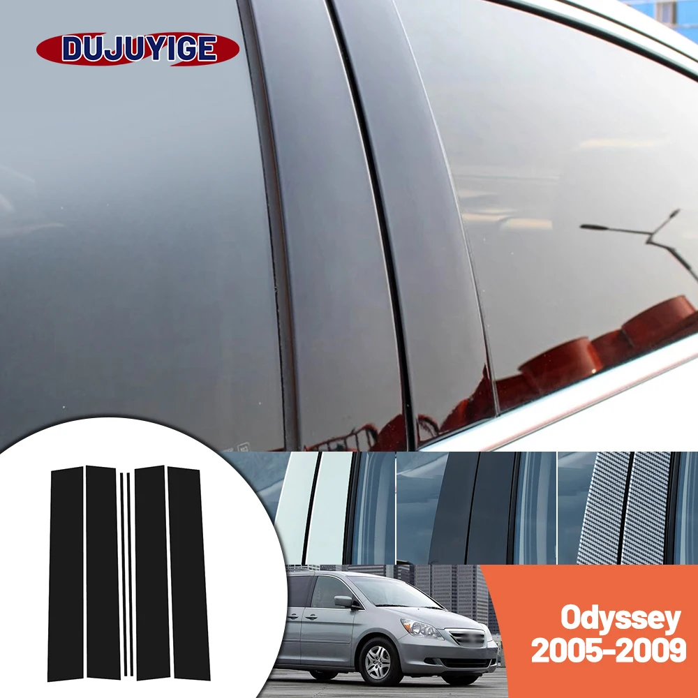 Bright black carbon fiber door and window B C Pillar sticker suitable For Honda Odyssey 2005-2009 2006 2007 2008
Bright black carbon fiber door and window B C Pillar sticker suitable For Honda Odyssey 2005-2009 2006 2007 2008