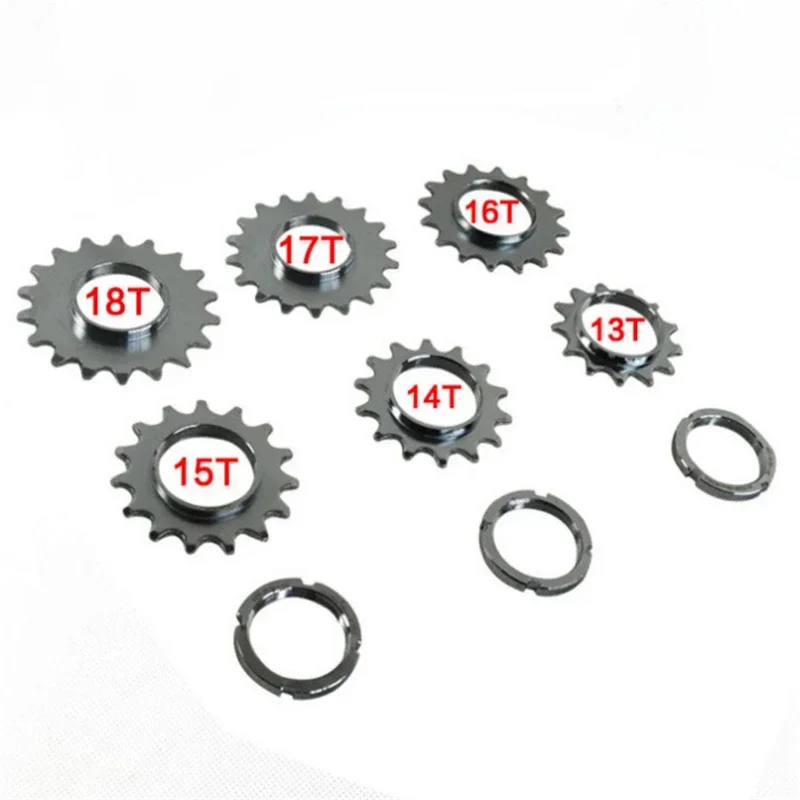 Велосипед с фиксированной передачей 13T.14T.15T.16T односкоростное стопорное кольцо маховика
Велосипед с фиксированной передачей 13T.14T.15T.16T односкоростное стопорное кольцо маховика