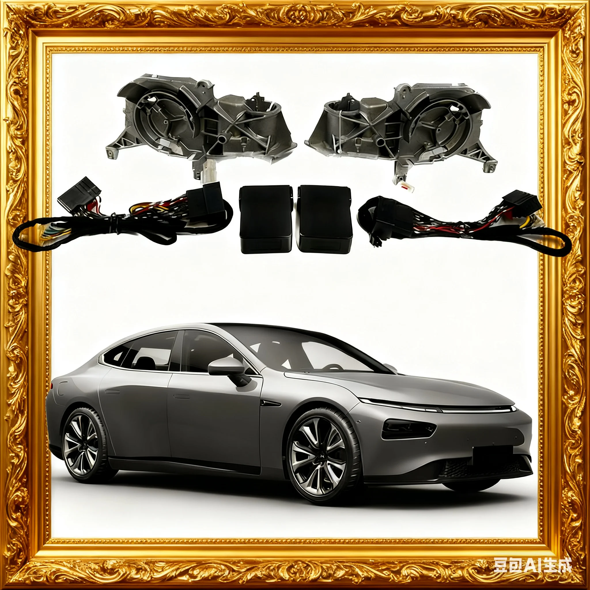 For 13-18 Range Rover z4 Auto Intelligent Automatic Car Electric Rearview Side Mirror Folding System Kit Module