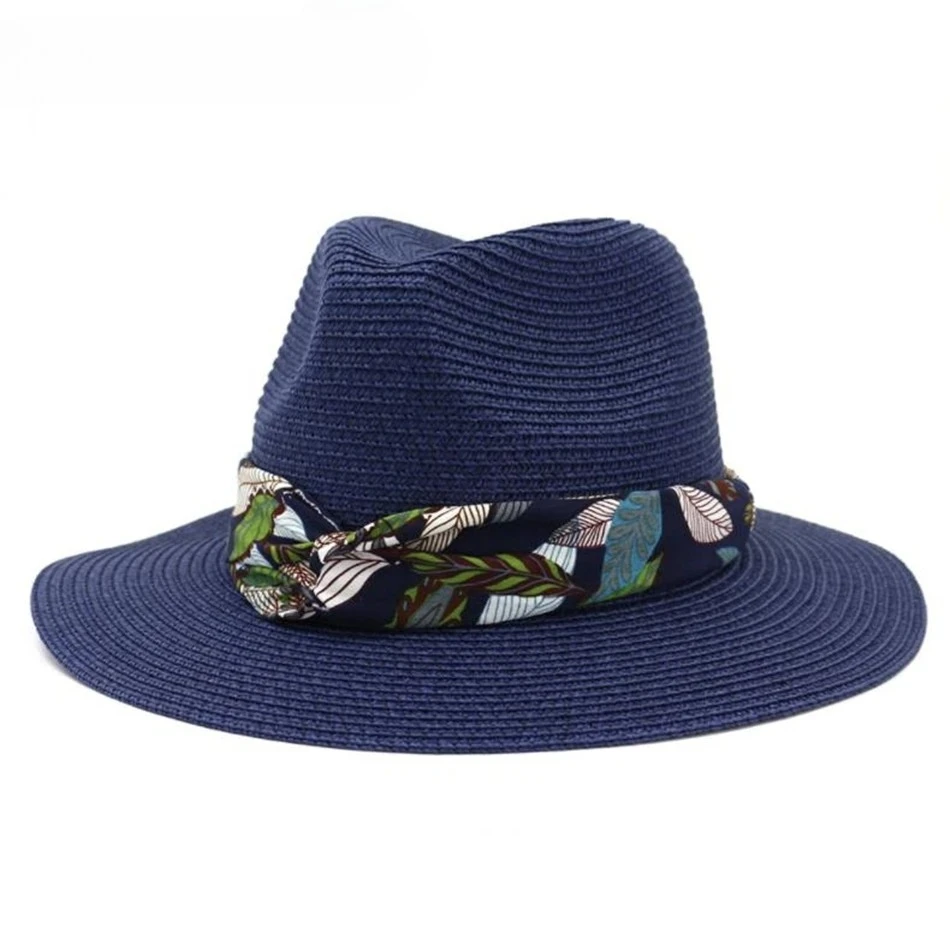 Navy Sun Hat Women Straw Panama Hat Female Print Beach Fedora Outdoor Summer Khaki Casual Wide Brim Ladies Jazz Hat New Design
Navy Sun Hat Women Straw Panama Hat Female Print Beach Fedora Outdoor Summer Khaki Casual Wide Brim Ladies Jazz Hat New Design