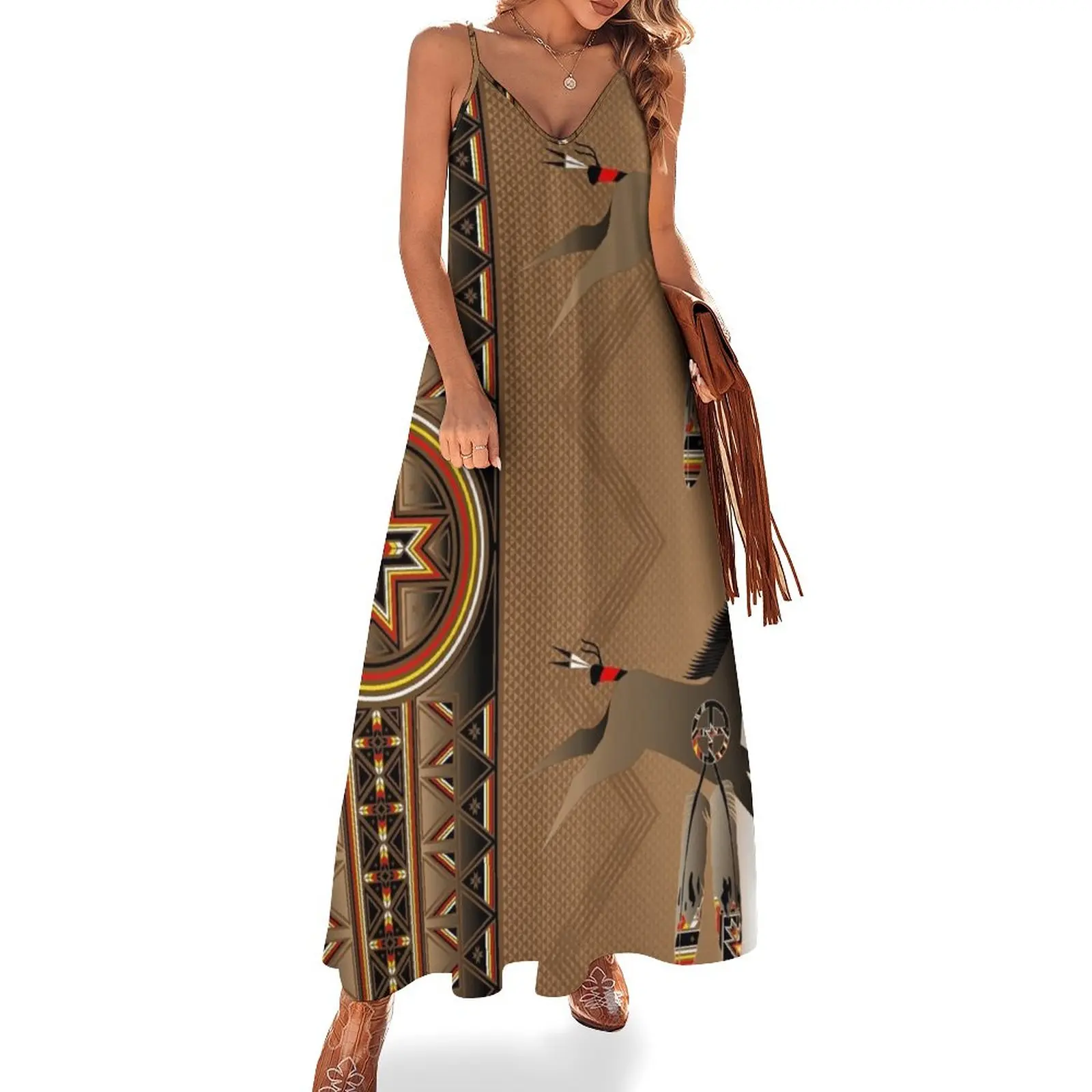 War Horse Sleeveless Dress Woman clothing Women's summer dresses Dresses gala dresses for woman 2024
War Horse Sleeveless Dress Woman clothing Women's summer dresses Dresses gala dresses for woman 2024