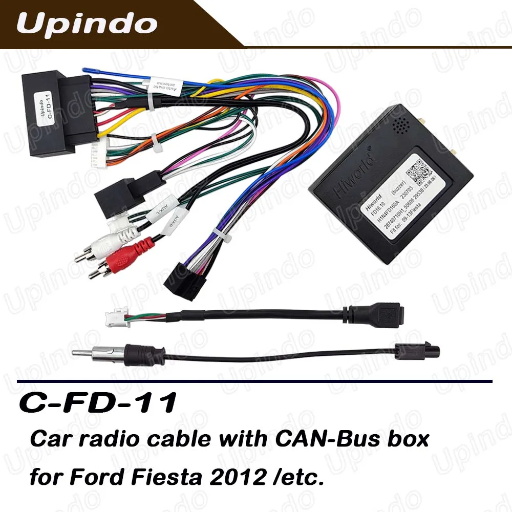 Автомобильный радиоприемник, стерео CANBus, кабель Android, головное устройство, жгут проводов, разъем, декодер CAN-шины для Ford Fiesta 2012
Автомобильный радиоприемник, стерео CANBus, кабель Android, головное устройство, жгут проводов, разъем, декодер CAN-шины для Ford Fiesta 2012