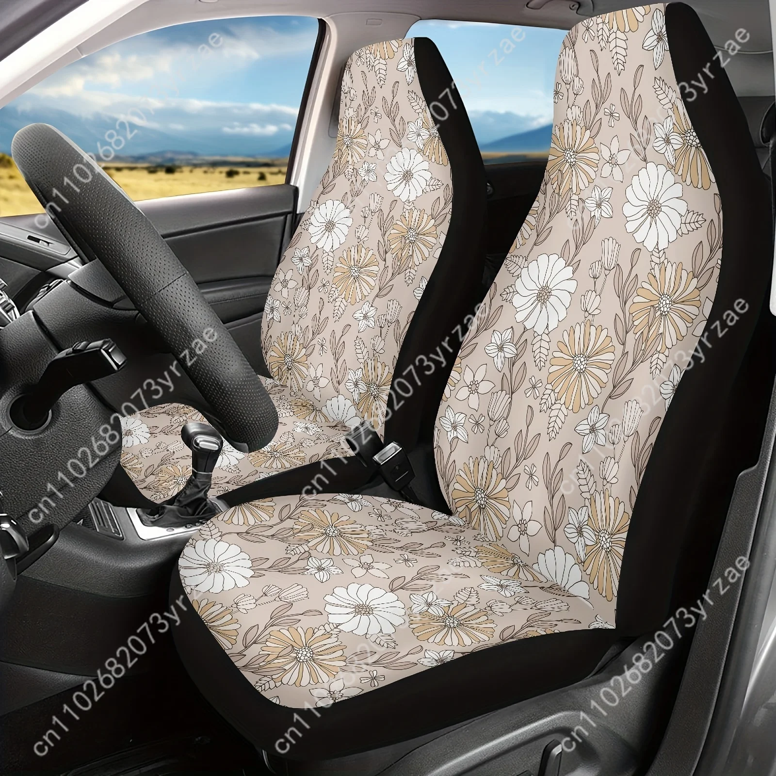 Universal Fit Floral Car Seat Covers Universal Environmentally Friendly Interior Decorations Comfortable Breathable Seat Covers
Universal Fit Floral Car Seat Covers Universal Environmentally Friendly Interior Decorations Comfortable Breathable Seat Covers