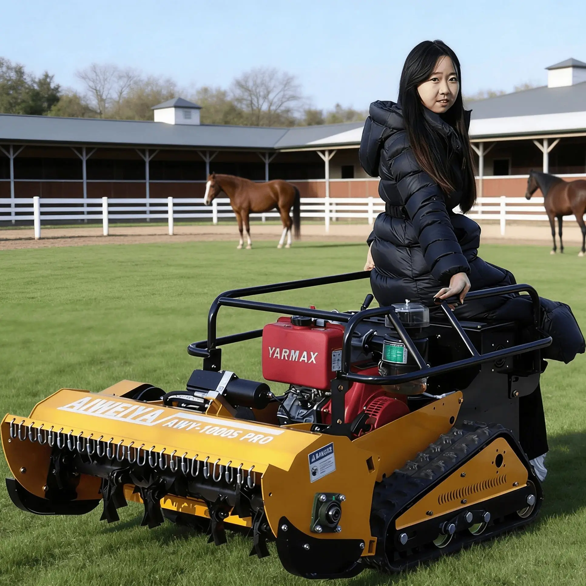 Customized Cost-effective flail mower 800mm working width electric start standard hydraulic lifting snow shovel functio
Customized Cost-effective flail mower 800mm working width electric start standard hydraulic lifting snow shovel functio