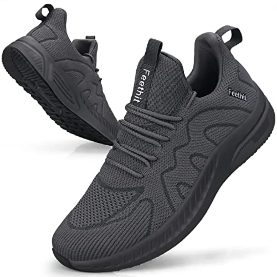 Feethit Mens Non Slip Walking Sneakers Lightweight Breathable Slip on Running Shoes Athletic Gym Tennis Shoes for Men
Feethit Mens Non Slip Walking Sneakers Lightweight Breathable Slip on Running Shoes Athletic Gym Tennis Shoes for Men