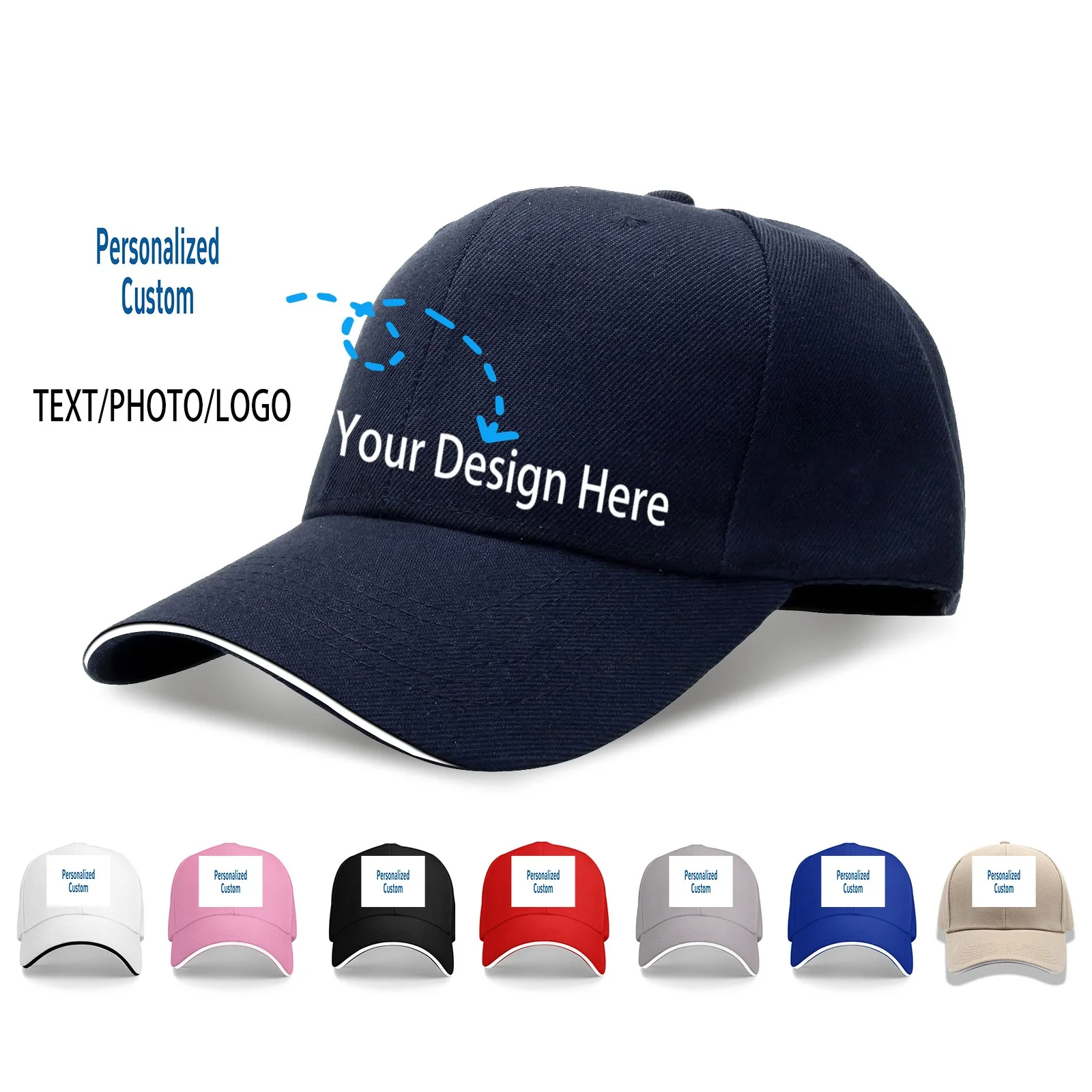 Настраиваемая мужская бейсболка, стильный дизайн, прочный материал, подходит для повседневного ношения и активного отдыха, доступна в различных размерах, классическая посадка, 8 цветов (красный/белый/черный/розовый/темно-синий/серый/хаки/синий), размер 59
Настраиваемая мужская бейсболка, стильный дизайн, прочный материал, подходит для повседневного ношения и активного отдыха, доступна в различных размерах, классическая посадка, 8 цветов (красный/белый/черный/розовый/темно-синий/серый/хаки/синий), размер 59