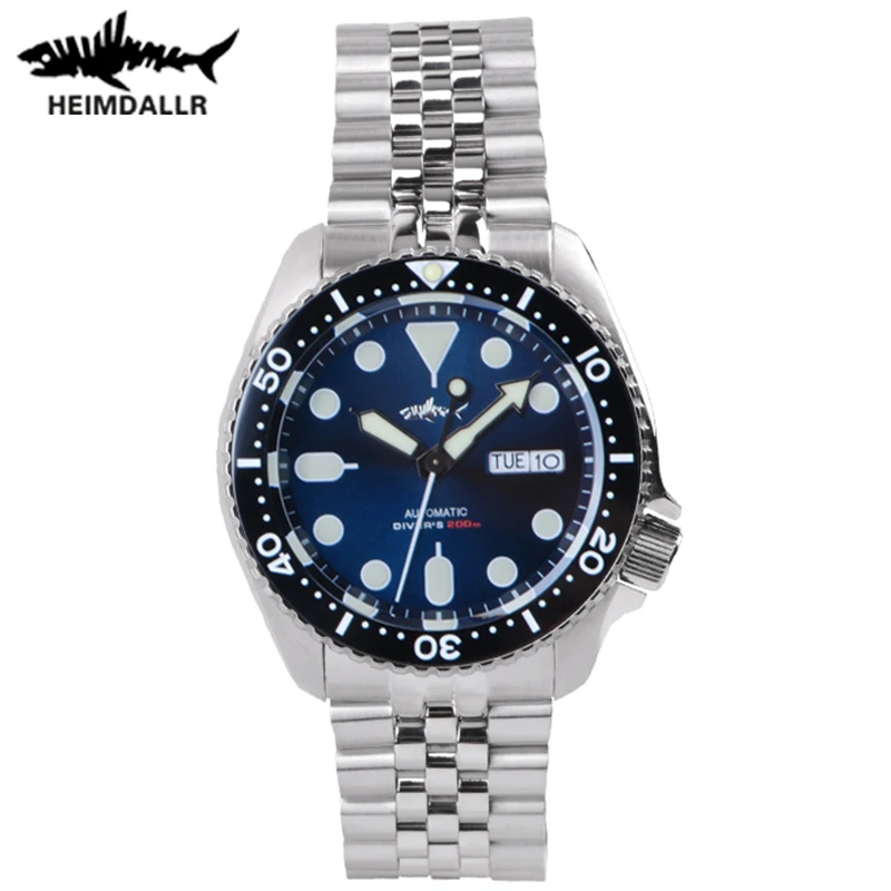 Мужские часы HEIMDALLR Sharkey Skx007 SKX 007 с керамической рамкой, Водонепроницаемость 200 м, механические часы с автоматическим механизмом NH36 для дайвинга
Мужские часы HEIMDALLR Sharkey Skx007 SKX 007 с керамической рамкой, Водонепроницаемость 200 м, механические часы с автоматическим механизмом NH36 для дайвинга