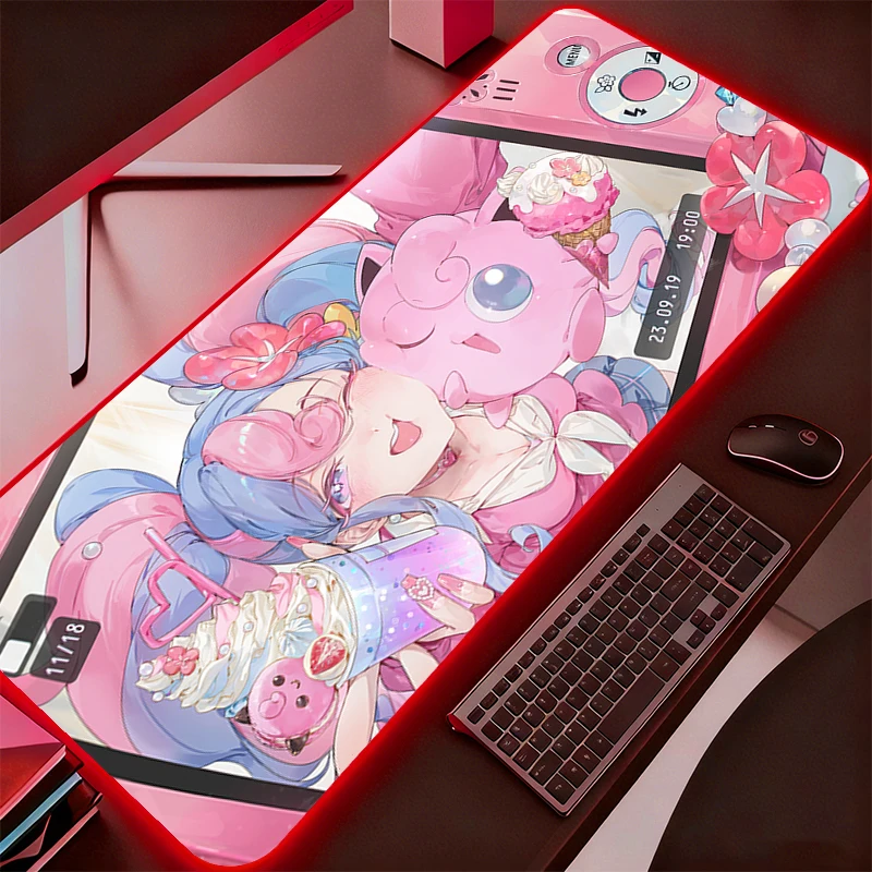 Профессиональный RGB-коврик для мыши с изображением Покемона Пикачу, аниме-дизайн, для киберспорта, с технологией Speed Lock Edge, резиновый, для игрового стола, светодиодный, для мыши и клавиатуры
Профессиональный RGB-коврик для мыши с изображением Покемона Пикачу, аниме-дизайн, для киберспорта, с технологией Speed Lock Edge, резиновый, для игрового стола, светодиодный, для мыши и клавиатуры