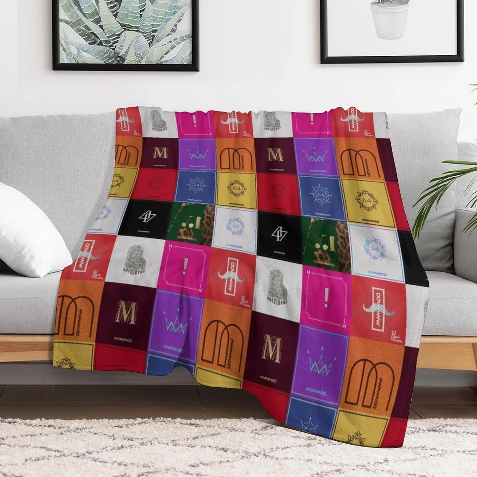 Mamamoo Discography Patchwork Throw Blanket Travel Luxury St christmas decoration for winter Blankets
Mamamoo Discography Patchwork Throw Blanket Travel Luxury St christmas decoration for winter Blankets
