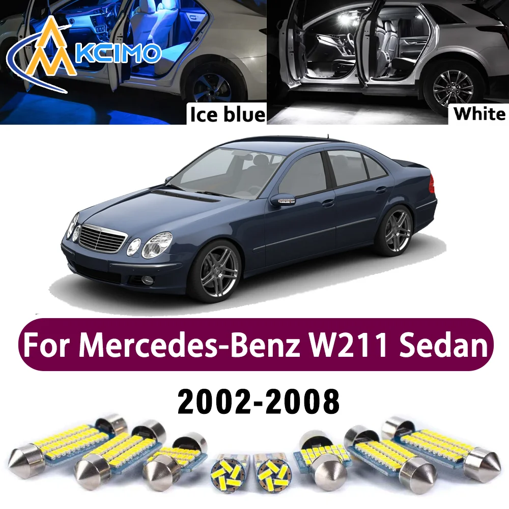 Premium LED Interior Lighting Kit for Mercedes-Benz W211 Sedan 2002-2008 High-Quality Error-Free Dome Map Trunk Auto Lamps
Premium LED Interior Lighting Kit for Mercedes-Benz W211 Sedan 2002-2008 High-Quality Error-Free Dome Map Trunk Auto Lamps