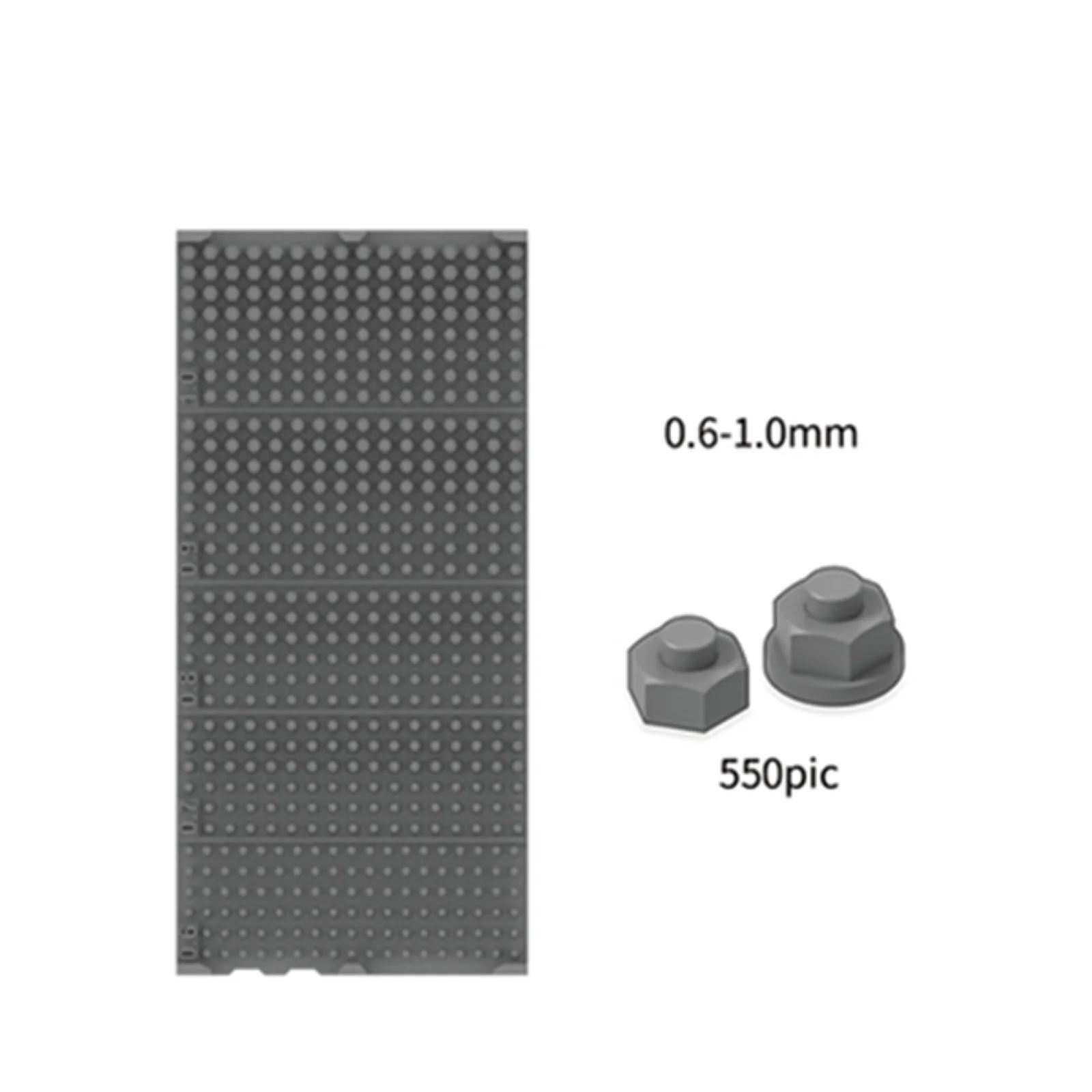 0.6-1.0MM/1.2-2.0MM Universal Screw Rivet For 1/72 1/48 1/35 1/16 Model Kit Model Building Screw Rivet Model Modified Parts
0.6-1.0MM/1.2-2.0MM Universal Screw Rivet For 1/72 1/48 1/35 1/16 Model Kit Model Building Screw Rivet Model Modified Parts