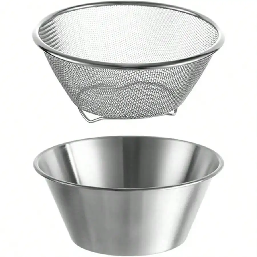Berry Baskets, Strainer With Bowl, Stainless Steel Can Colander Small Container Berries, Strawberry, Grape, Cherry, Dishwasher Local Shipping
Berry Baskets, Strainer With Bowl, Stainless Steel Can Colander Small Container Berries, Strawberry, Grape, Cherry, Dishwasher Local Shipping
