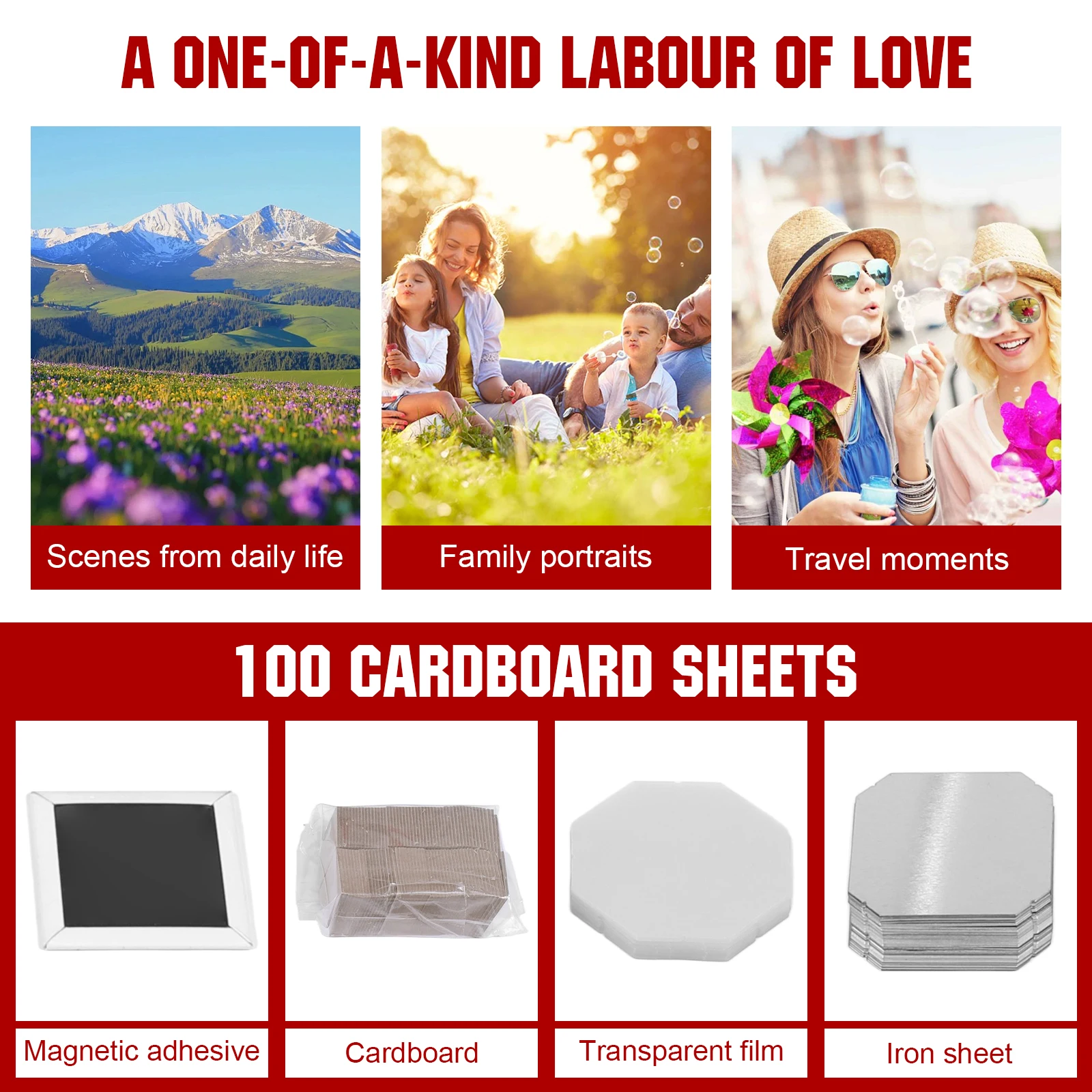 50*50mm Square Fridge DIY Photo Magnet Making Machine W/100 Set Materials Magnet Button Maker Kit for Crafting Home Use Business
50*50mm Square Fridge DIY Photo Magnet Making Machine W/100 Set Materials Magnet Button Maker Kit for Crafting Home Use Business