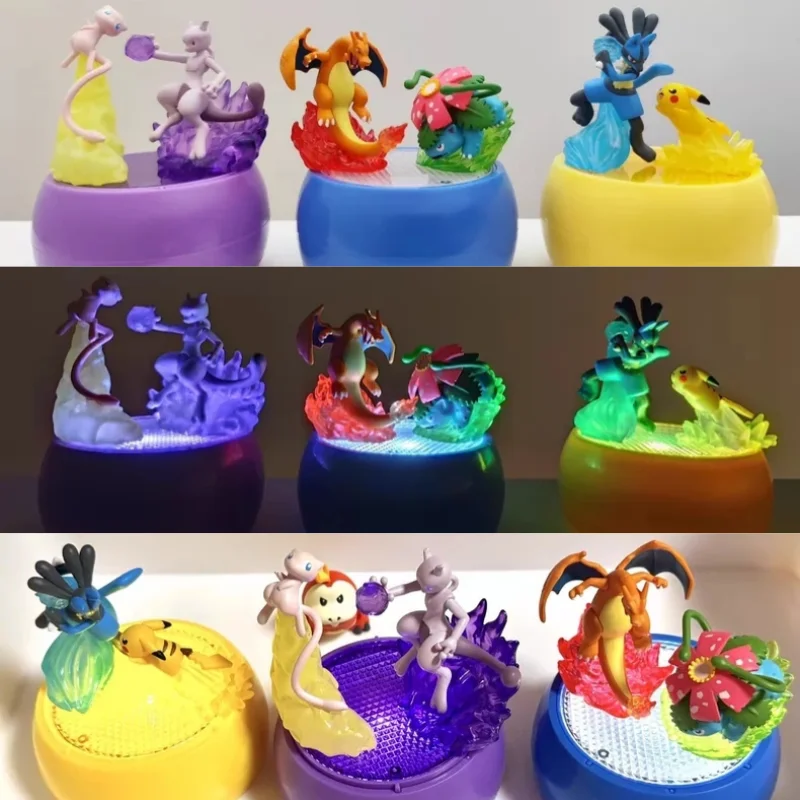 Bandai In Stock Pokemon Shining Battle Series Light Up Gashapon Figure Charizard Venusaur Led Light Base Collectible Ornament
Bandai In Stock Pokemon Shining Battle Series Light Up Gashapon Figure Charizard Venusaur Led Light Base Collectible Ornament