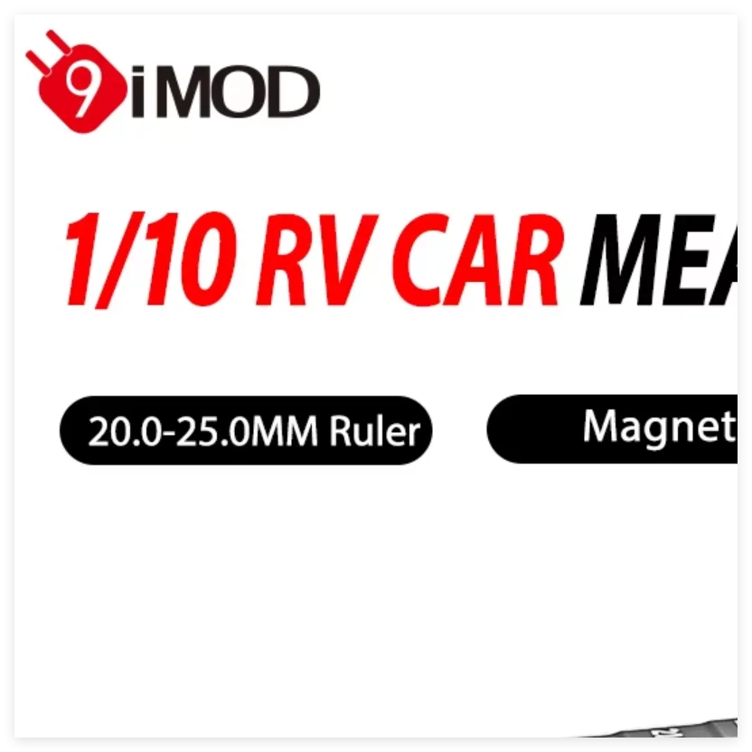 9IMOD RC Height Ruler Tool 20-25mm Ruler 10mm Chassis Droop Blocks for 1/10 RC Car
9IMOD RC Height Ruler Tool 20-25mm Ruler 10mm Chassis Droop Blocks for 1/10 RC Car
