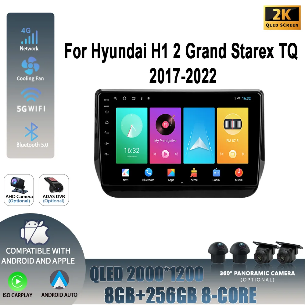 Car Radio Multimedia Navigation Player 2DIN WIFI Wireless Carplay Screen Android 14 For Hyundai H1 2 Grand Starex TQ 2017-2022
Car Radio Multimedia Navigation Player 2DIN WIFI Wireless Carplay Screen Android 14 For Hyundai H1 2 Grand Starex TQ 2017-2022