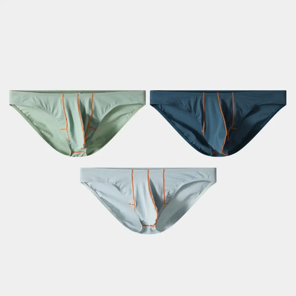 Durable Men Underwear Men's Ultra-thin Ice Silk Briefs with Low-rise Elastic Waistband Solid Color 3d Elephant Nose for Comfort
Durable Men Underwear Men's Ultra-thin Ice Silk Briefs with Low-rise Elastic Waistband Solid Color 3d Elephant Nose for Comfort