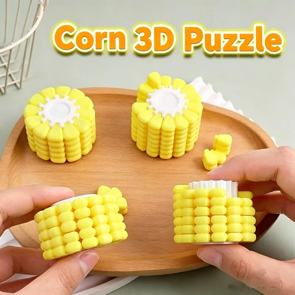 Creative Toys 3D Printing Corn Magic Cube Stress Relieving Jigsaw Puzzle Originality Becrypt Brain Toys Office Ornaments Gifts
Creative Toys 3D Printing Corn Magic Cube Stress Relieving Jigsaw Puzzle Originality Becrypt Brain Toys Office Ornaments Gifts