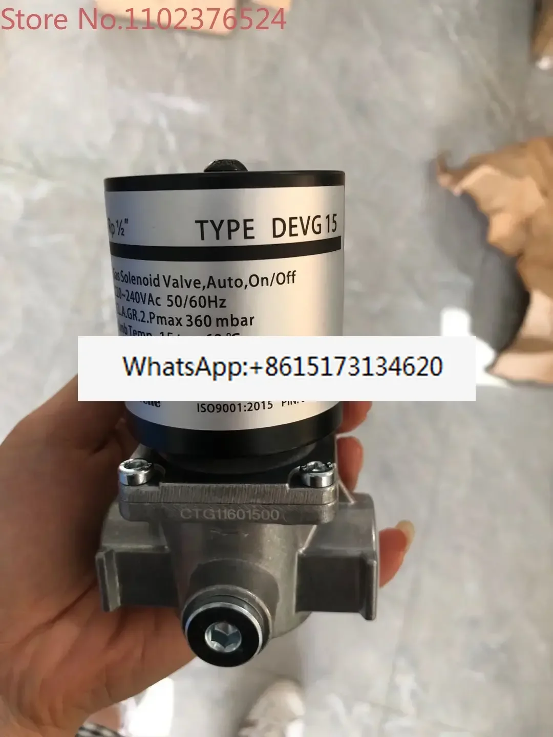 Электромагнитный клапан газа DEVG15, DEGV20, 25, 40, 65.
Электромагнитный клапан газа DEVG15, DEGV20, 25, 40, 65.