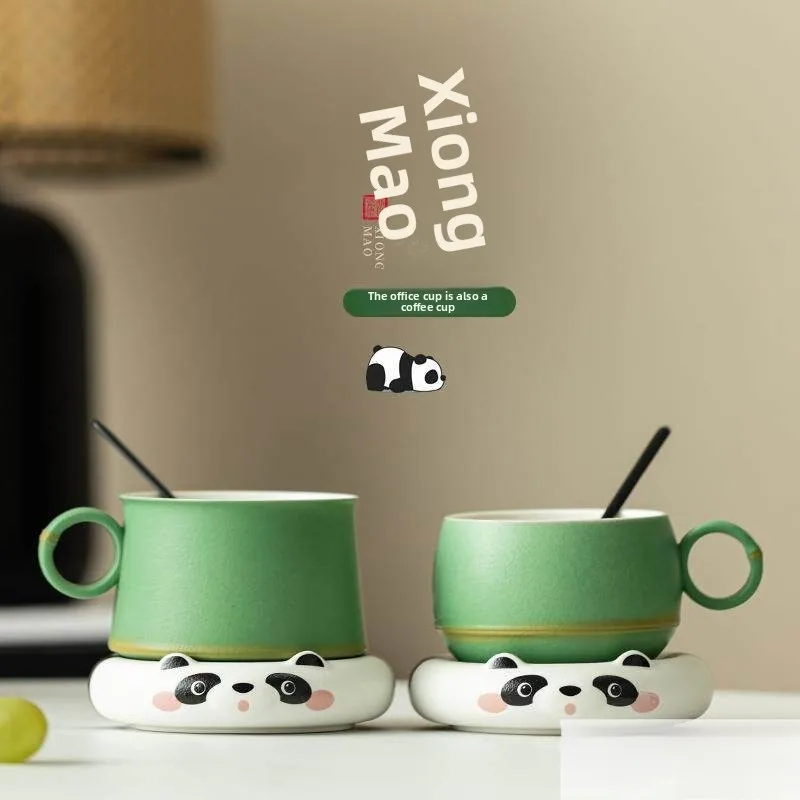 Cute Panda Ceramic Tea Coffee Cup Office Cup Gongfu Tea Set Home Office Coffee Drinking Cup without Lid Animal Pattern
Cute Panda Ceramic Tea Coffee Cup Office Cup Gongfu Tea Set Home Office Coffee Drinking Cup without Lid Animal Pattern