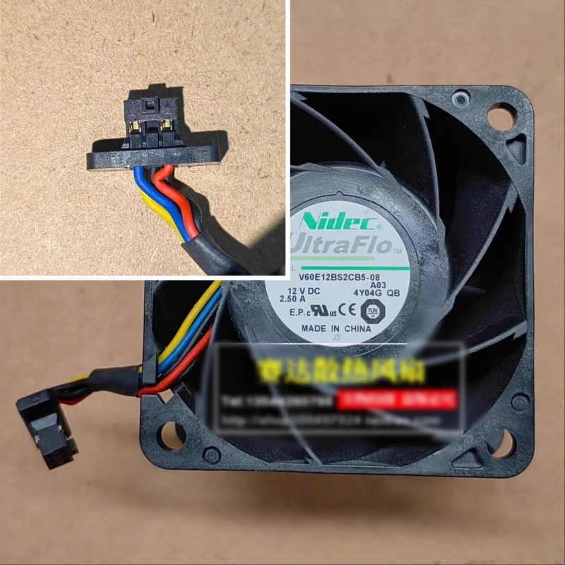 Free shipping original V60E12BS2CB5-08 6038 12V 2.5A four wire violent cooling fan
Free shipping original V60E12BS2CB5-08 6038 12V 2.5A four wire violent cooling fan