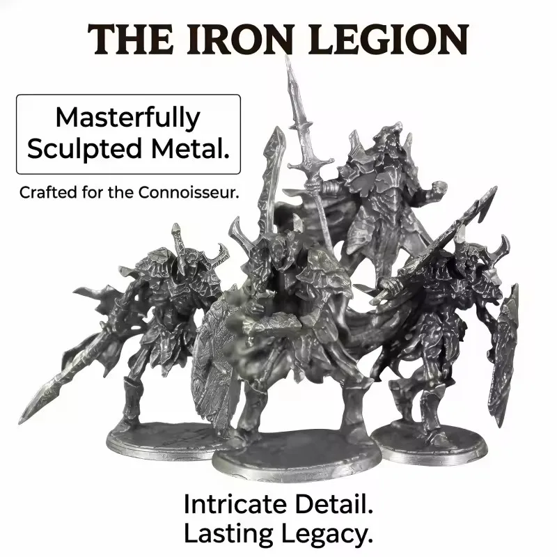 Metal Ghost Knight Warrior Soldier Model Miniature Figurine Action Figure Toy Boys Gift Board Game Piece Ornament Accessory
Metal Ghost Knight Warrior Soldier Model Miniature Figurine Action Figure Toy Boys Gift Board Game Piece Ornament Accessory