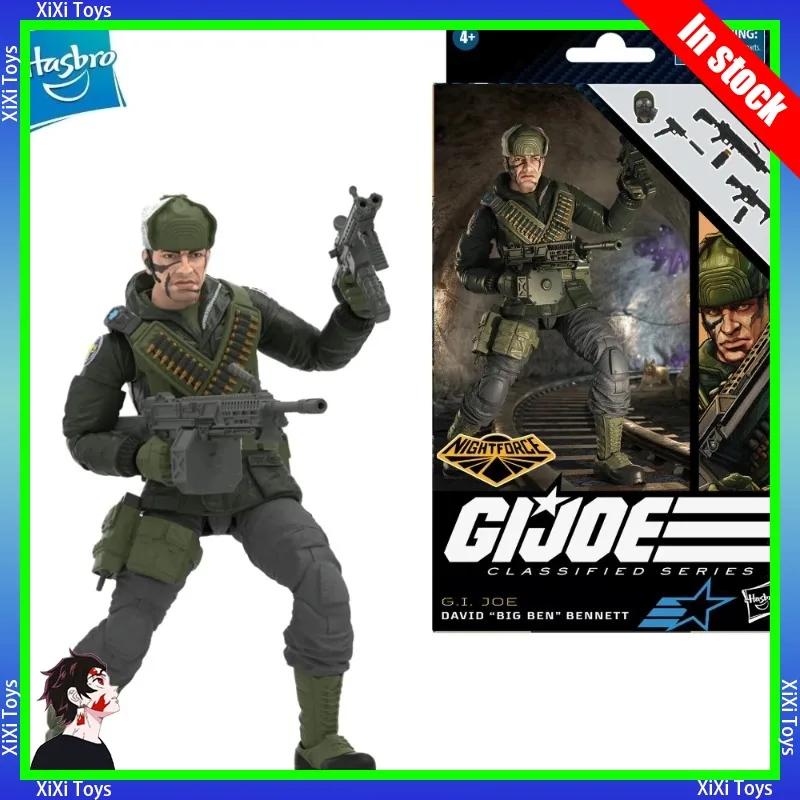 In Stock G.I. Joe GI Joe Classified Series 6" 077 Night Force David Big Ben Bennett Action Figure Model Toy Hobby Gift
In Stock G.I. Joe GI Joe Classified Series 6" 077 Night Force David Big Ben Bennett Action Figure Model Toy Hobby Gift