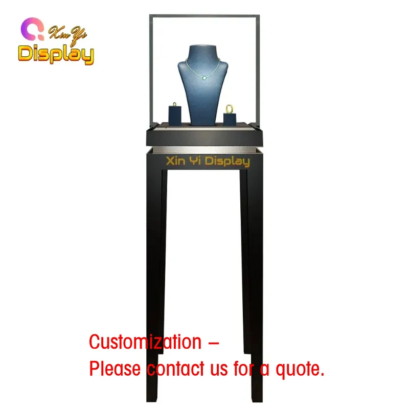 Витрина для ювелирных изделий Custom Square из нержавеющей стали, черная, со светодиодной подсветкой, металлическая, стеклянная, водонепроницаемая, Eco-F
Витрина для ювелирных изделий Custom Square из нержавеющей стали, черная, со светодиодной подсветкой, металлическая, стеклянная, водонепроницаемая, Eco-F