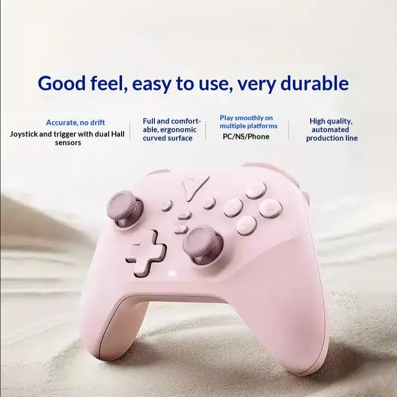 Smart Handle Wireless Gamepad with Joystick for Superior Gaming on Many Platforms
Smart Handle Wireless Gamepad with Joystick for Superior Gaming on Many Platforms