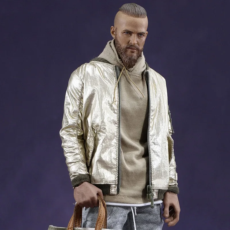 1/6 Scale Fashion Leather Shiny Jacket Coat Long Sleeves Zip-Up Coat Top Clothes Model for 12 inches Action Figure
1/6 Scale Fashion Leather Shiny Jacket Coat Long Sleeves Zip-Up Coat Top Clothes Model for 12 inches Action Figure